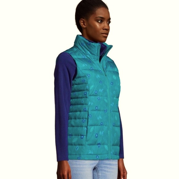 NWT Land’s End Women's Down Puffer Vest Jacket - Picture 2 of 13